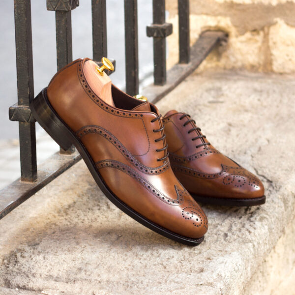  Luxury Handbags by you Goodyear Welted Full Brogue Shoe, view 4