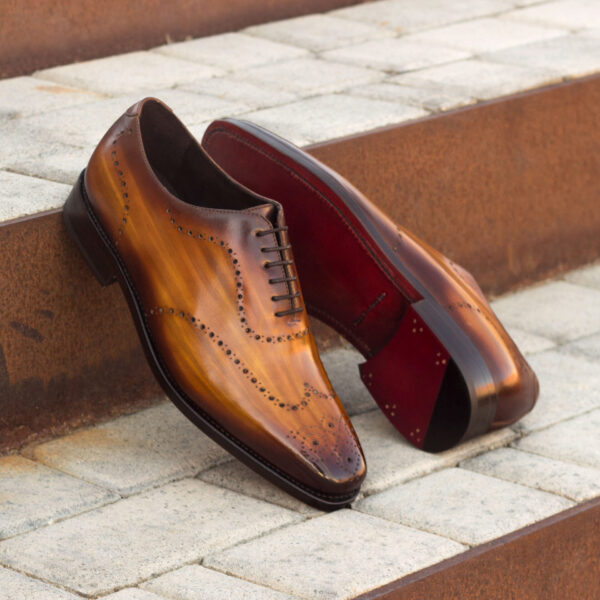  Luxury Handbags by you Hand Made Patina Whole Cut Shoe, view 4