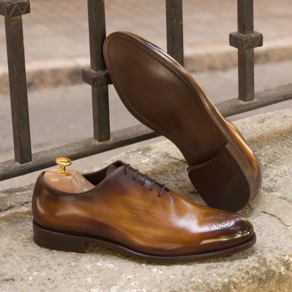  Luxury Handbags by you Hand Made Patina Whole Cut Shoe, view 4