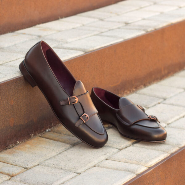  Luxury Handbags by you Brown Monk Slipper Shoe, view 4