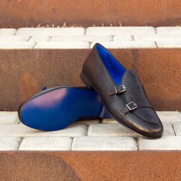  Luxury Handbags by you Black Monk Slipper Shoe, view 4