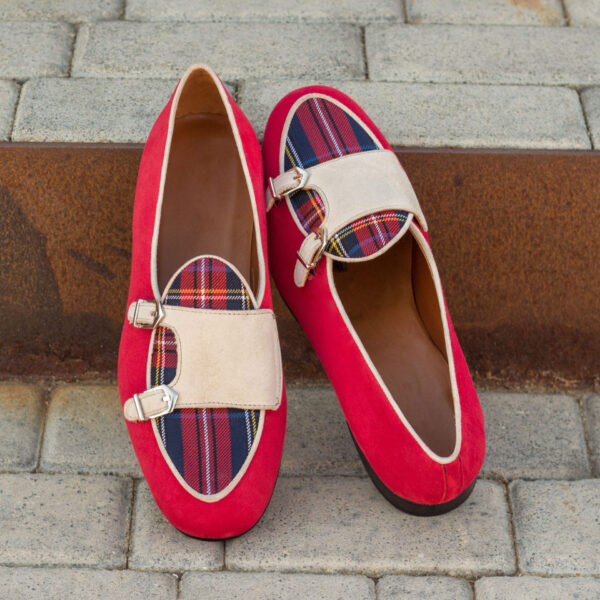  Luxury Handbags by you Red Monk Slipper Shoes, view 4