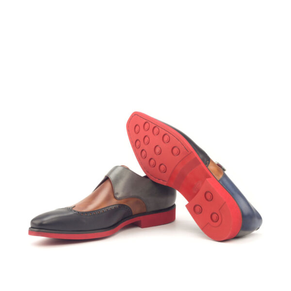  Luxury Handbags by you Brown Single Monk Shoe, view 3