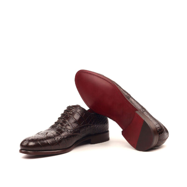  Luxury Handbags by you Mens Dress Full Brogue Shoe, view 3