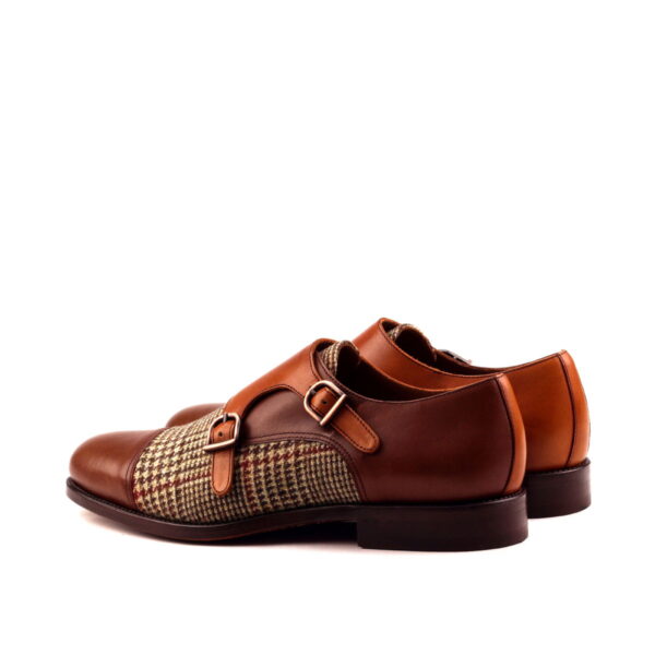  Luxury Handbags by you Brown Double Monk Shoe, view 2