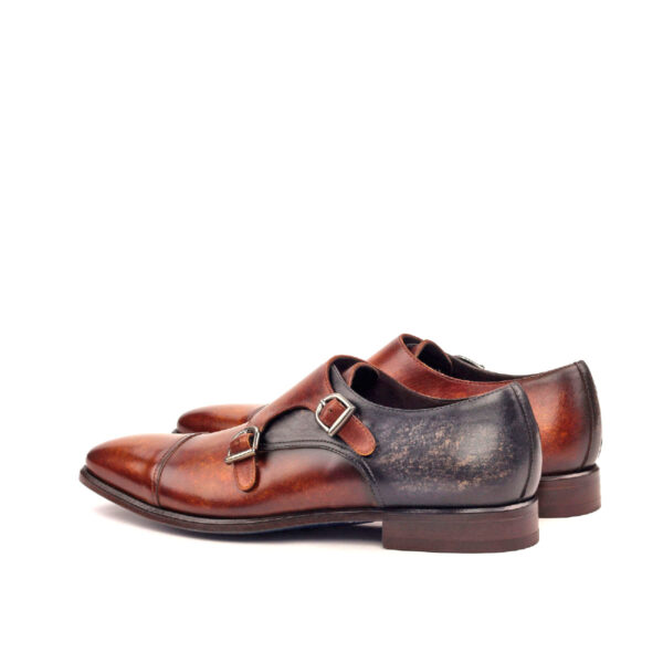  Luxury Handbags by you Gray Double Monk Shoe, view 2