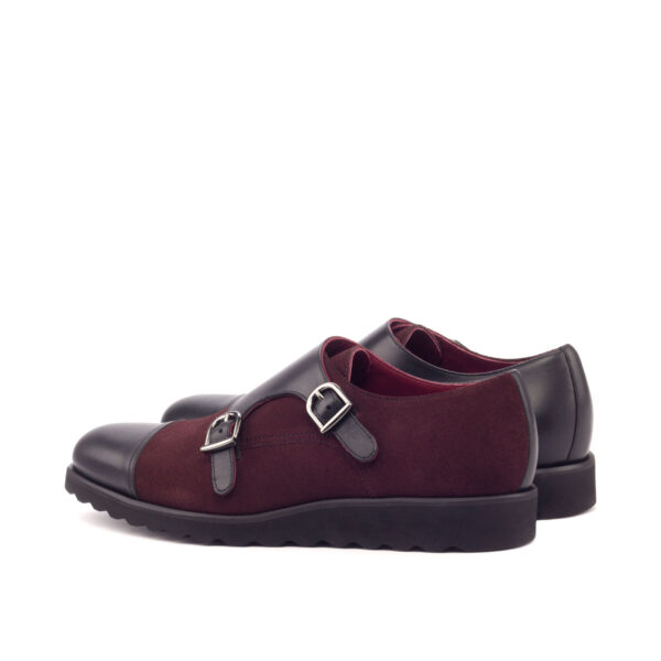  Luxury Handbags by you Burgundy Double Monk Shoe, view 2