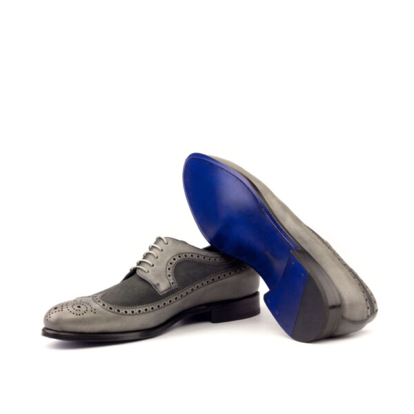  Luxury Handbags by you Mens Dress Longwing Blucher Shoe, view 3