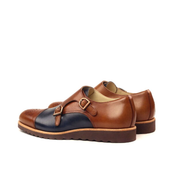  Luxury Handbags by you Brown Double Monk Shoe, view 2
