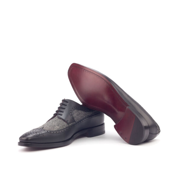  Luxury Handbags by you Mens Dress Longwing Blucher Shoe, view 3