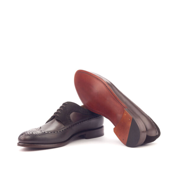  Luxury Handbags by you Mens Dress Longwing Blucher Shoe, view 3