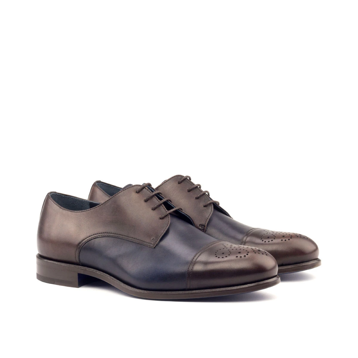 Blue Derby Shoes Blue Derby Shoes