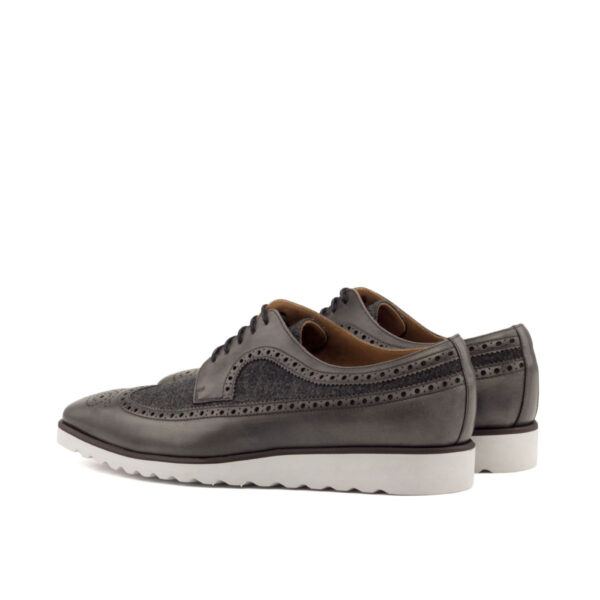  Luxury Handbags by you Mens Dress Longwing Blucher Shoe, view 2
