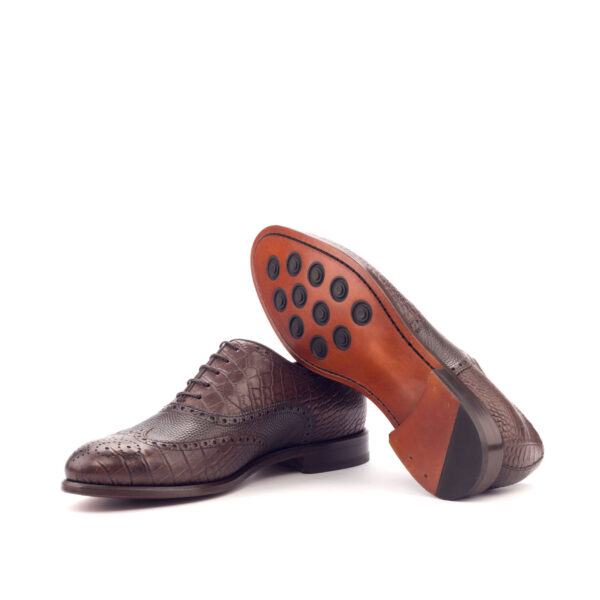  Luxury Handbags by you Mens Dress Full Brogue Shoe, view 3