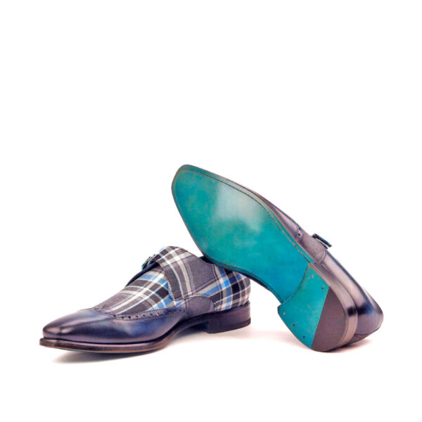  Luxury Handbags by you Gray Single Monk Shoe, view 3