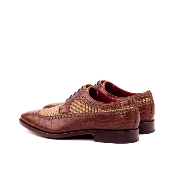  Luxury Handbags by you Mens Dress Longwing Blucher Shoe, view 2