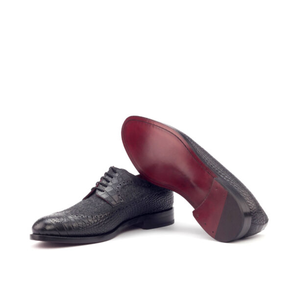  Luxury Handbags by you Mens Dress Longwing Blucher Shoe, view 3