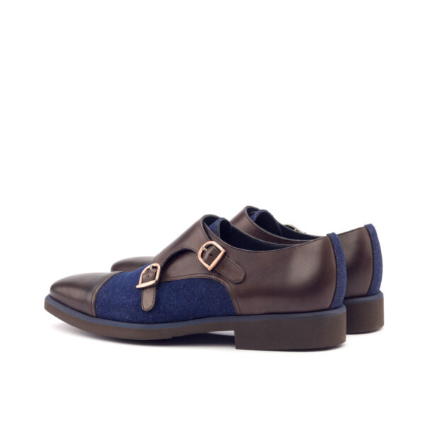  Luxury Handbags by you Blue Double Monk Shoe, view 2