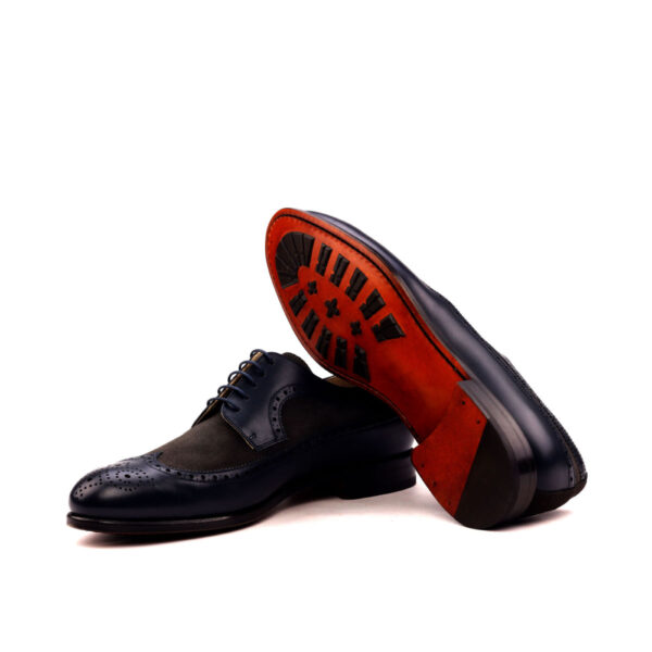  Luxury Handbags by you Mens Dress Longwing Blucher Shoe, view 3