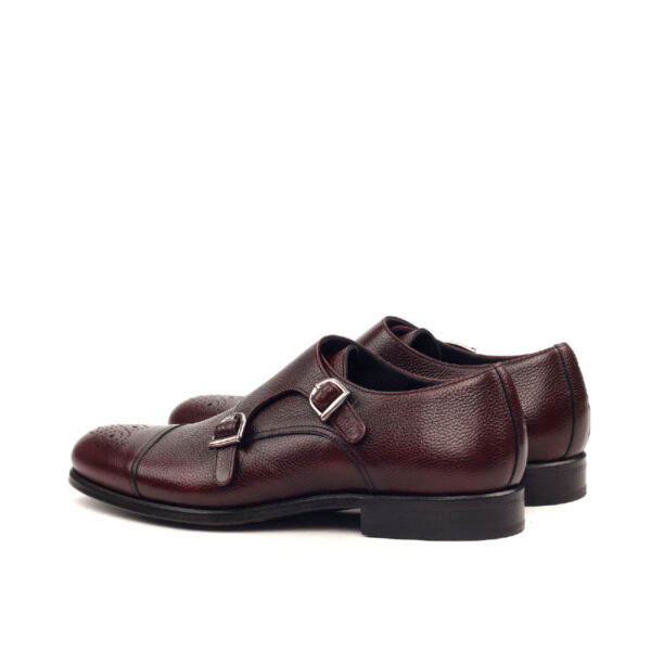  Luxury Handbags by you Burgundy Double Monk Shoe, view 2