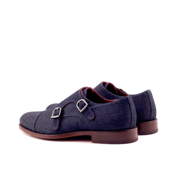  Luxury Handbags by you Blue Double Monk Shoe, view 2