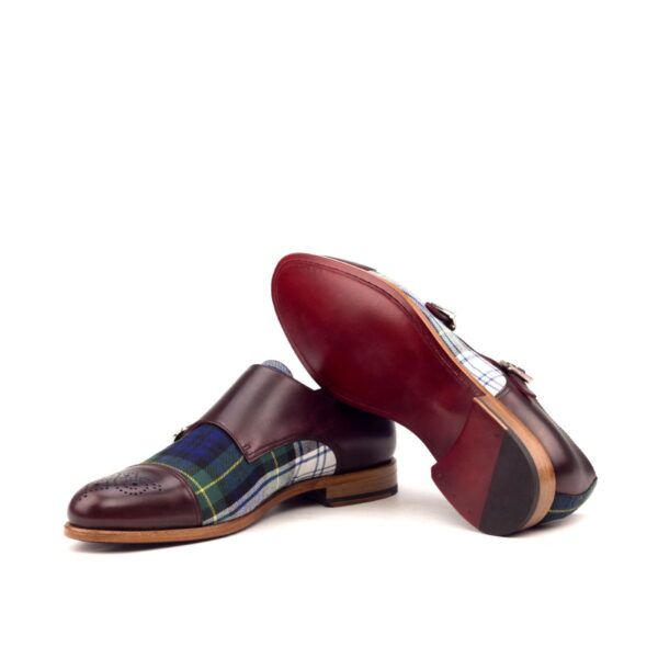 Luxury Handbags by you Blue Double Monk Shoe, view 3