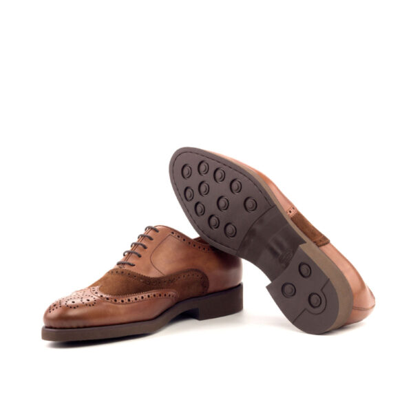 Luxury Handbags by you Mens Dress Full Brogue Shoe, view 3