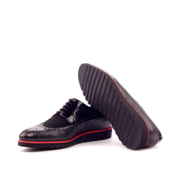  Luxury Handbags by you Mens Dress Longwing Blucher Shoe, view 3