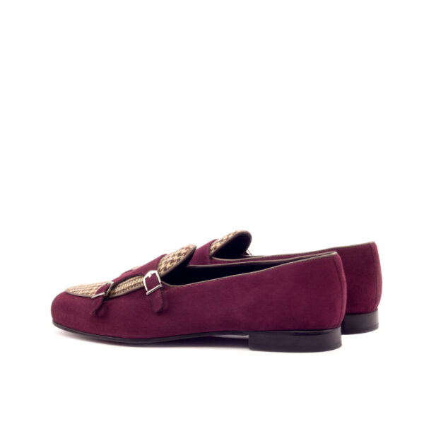  Luxury Handbags by you Burgundy Monk Slipper Shoe, view 2