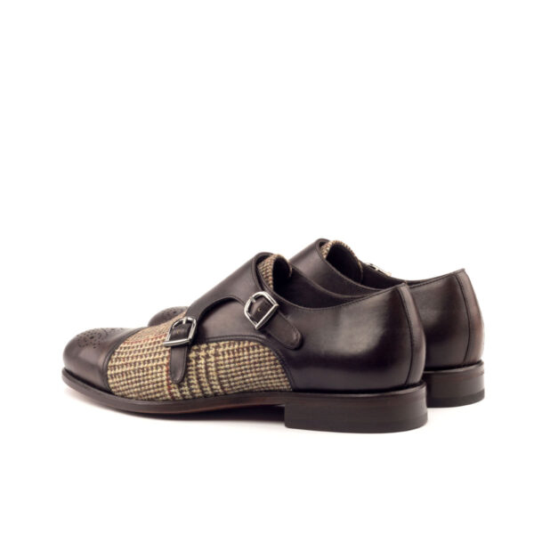  Luxury Handbags by you Brown Double Monk Shoe, view 2