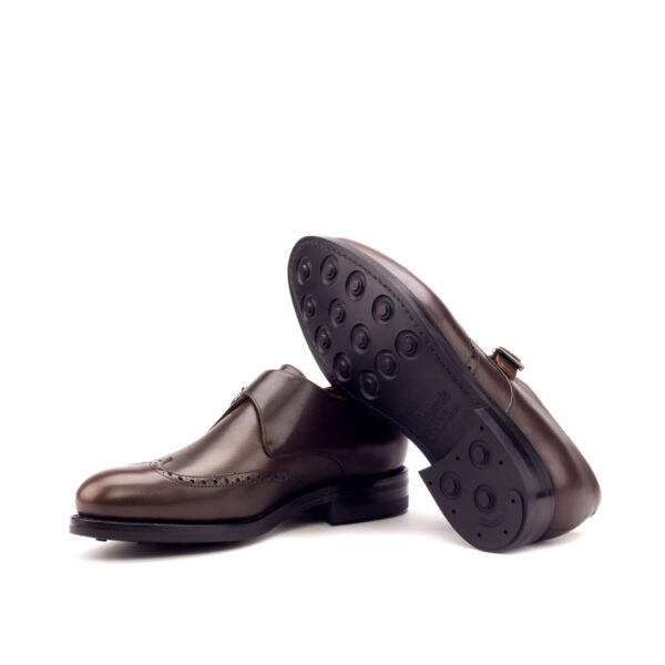  Luxury Handbags by you Brown Single Monk Shoe, view 3