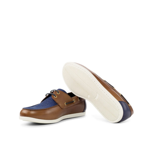  Luxury Handbags by you Brown Mens Boat shoes, view 3