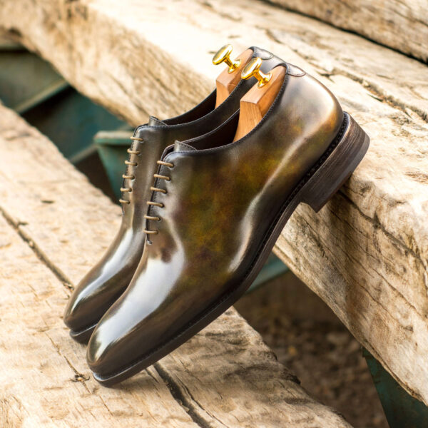  Luxury Handbags by you Hand Made Patina Whole Cut Shoe, view 4