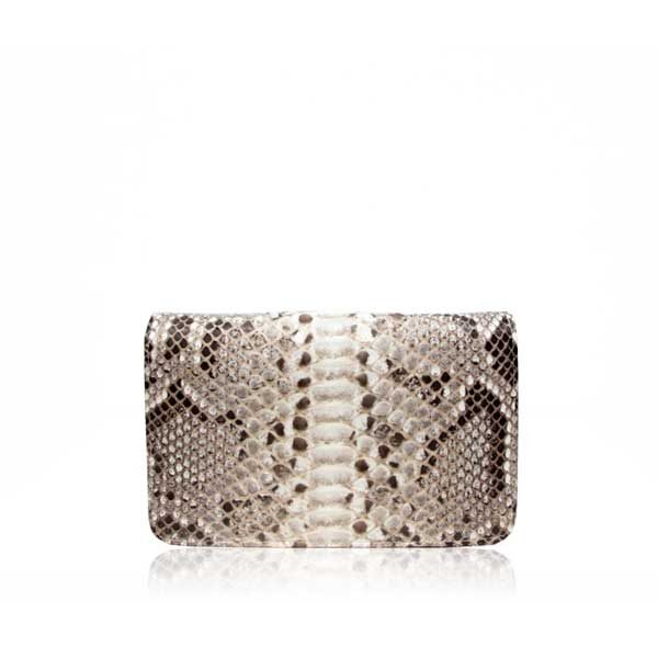 Bangkok Bootery Barzaar Python Snake Skin Bag, view 4
