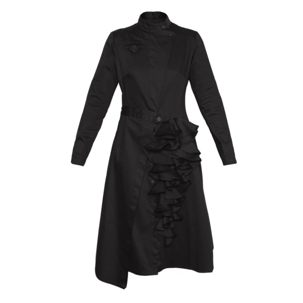 Asymmetric blazer dress black – 34   Luxury Shoes 