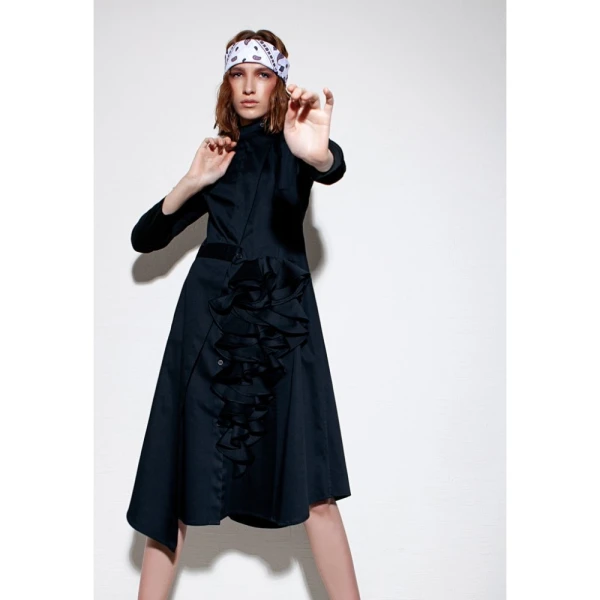 Asymmetric blazer dress black – 34   Luxury Shoes 