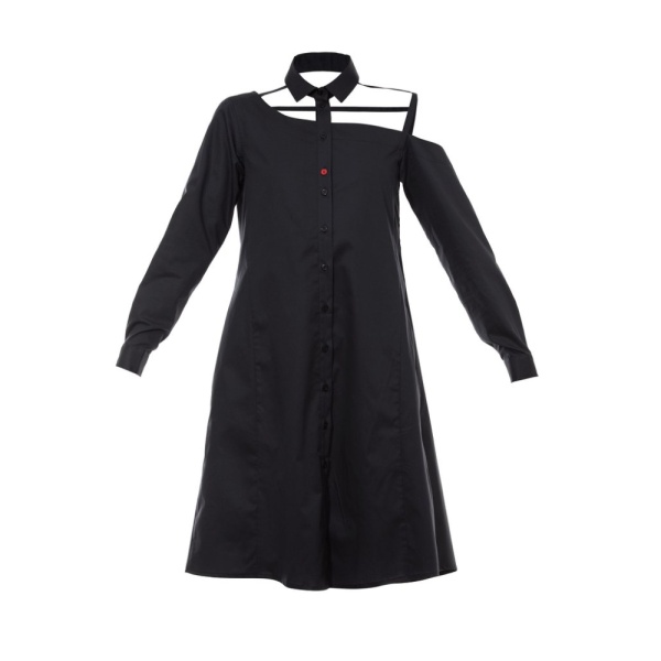 Asymmetric blazer dress black – 34   Luxury Shoes 