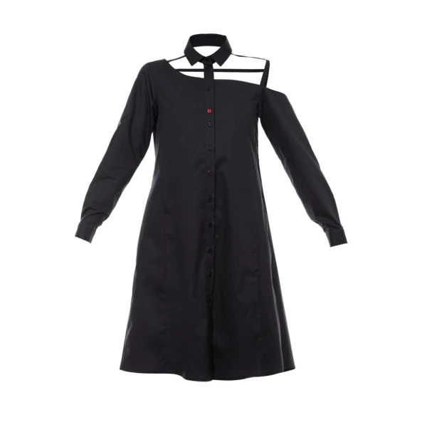 Asymmetric blazer dress black – 34   Luxury Shoes 