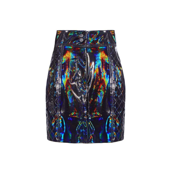 The turbulent holographic high waisted biker trouser – 6   Luxury Shoes 