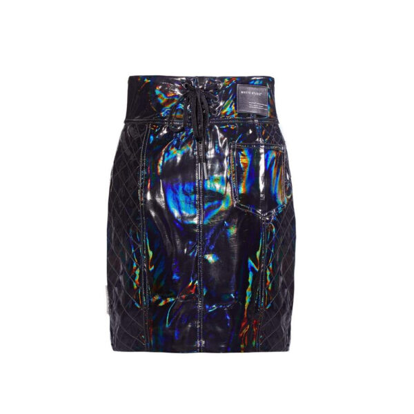 Whyte Studio The solar high waisted mini skirt, view 4