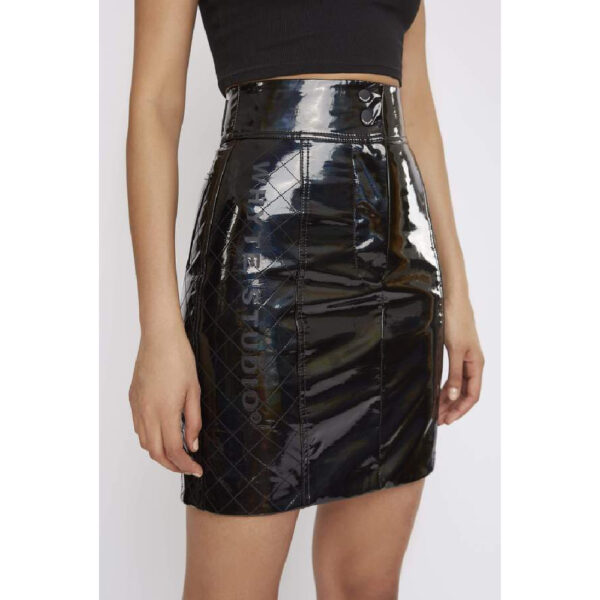 Whyte Studio The solar high waisted mini skirt, view 3