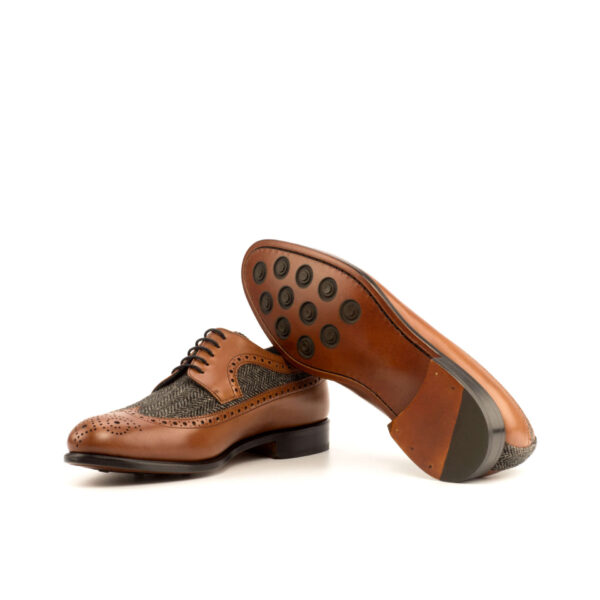  Luxury Handbags by you Mens Dress Longwing Blucher Shoe, view 3