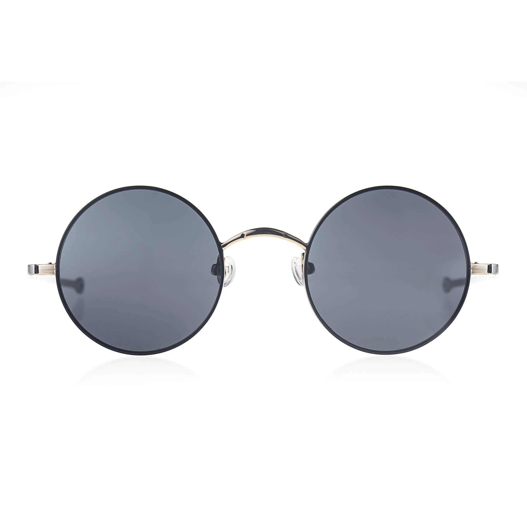 202-A2-2 Neo-Ne men’s round black metal sunglasses Men Black Luxury Shoes