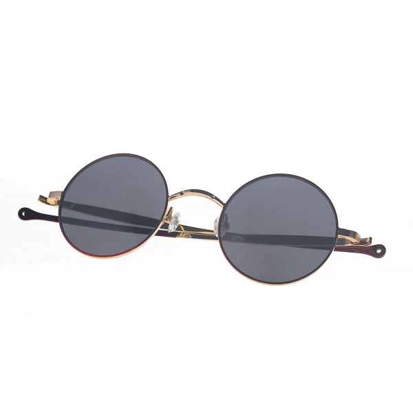 Neo-Ne women’s round red metal sunglasses Accessories Black Luxury Shoes 