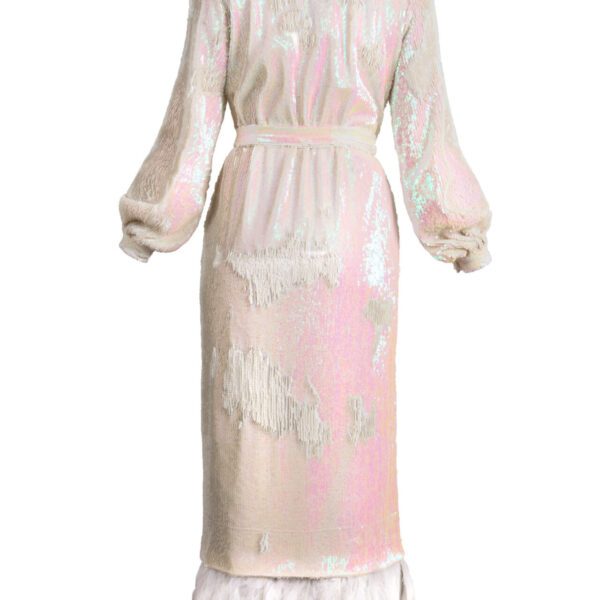 ‘S Sequin Tuxedo Pearl Dress With Feathers Clothing Bridal Luxury Shoes 