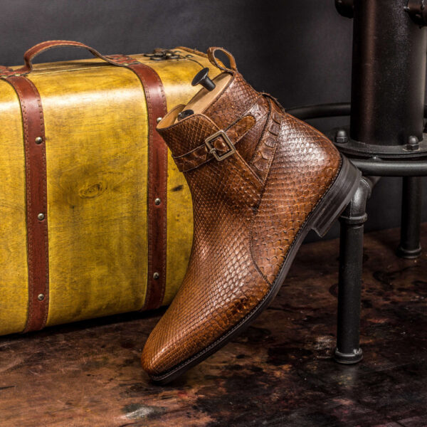  Luxury Handbags by you Exotic Skins Jodhpur Boot, view 4
