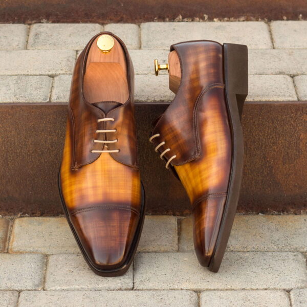  Luxury Handbags by you Hand Made Patina Derby Shoe, view 4