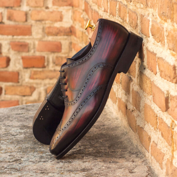  Luxury Handbags by you Hand Made Patina Full Brogue Shoe, view 4