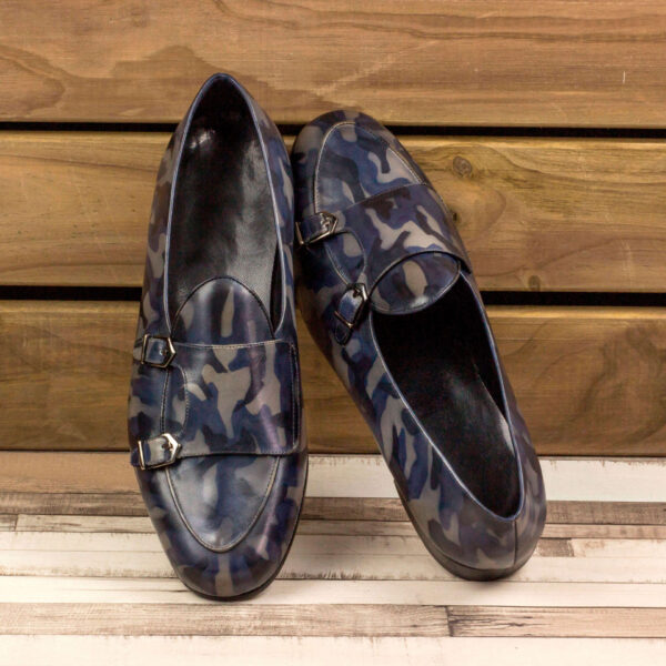  Luxury Handbags by you Blue Monk Slipper Shoe, view 4