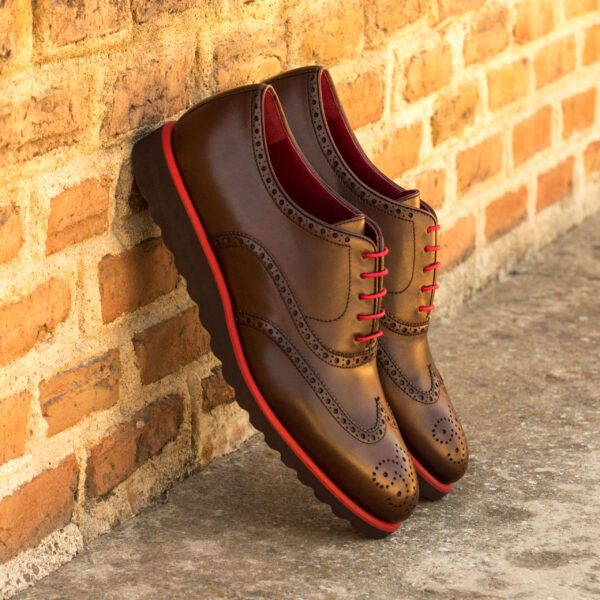  Luxury Handbags by you Mens Dress Full Brogue Shoe, view 4